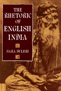 The Rhetoric of English India_cover