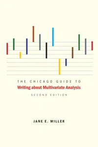 The Chicago Guide to Writing about Multivariate Analysis, Second Edition_cover