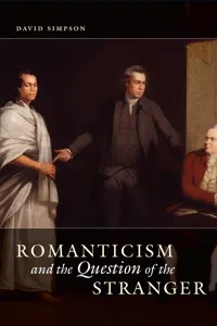 Romanticism and the Question of the Stranger_cover