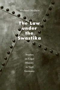 The Law under the Swastika_cover