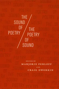 The Sound of Poetry / The Poetry of Sound_cover