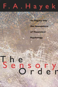 The Sensory Order_cover
