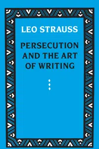 Persecution and the Art of Writing_cover