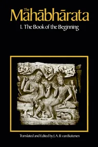 The Mahabharata, Volume 1: Book 1_cover