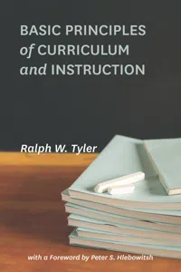Basic Principles of Curriculum and Instruction_cover