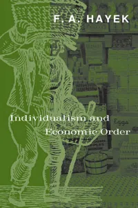 Individualism and Economic Order_cover