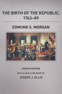 The Birth of the Republic, 1763-89, Fourth Edition_cover