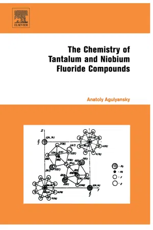 Chemistry of Tantalum and Niobium Fluoride Compounds