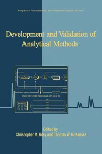 Development and Validation of Analytical Methods_cover