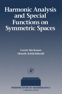 Harmonic Analysis and Special Functions on Symmetric Spaces_cover