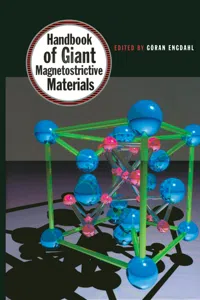 Handbook of Giant Magnetostrictive Materials_cover