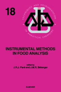 Instrumental Methods in Food Analysis_cover