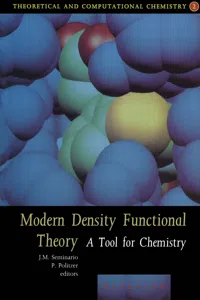 Modern Density Functional Theory: A Tool For Chemistry_cover