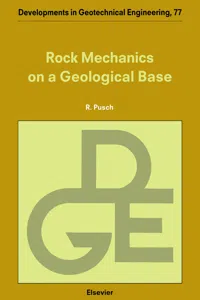 Rock Mechanics on a Geological Base_cover