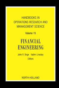 Handbooks in Operations Research and Management Science: Financial Engineering_cover