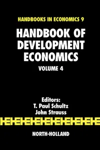 Handbook of Development Economics_cover