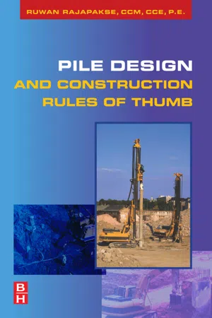 Pile Design and Construction Rules of Thumb