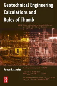 Geotechnical Engineering Calculations and Rules of Thumb_cover