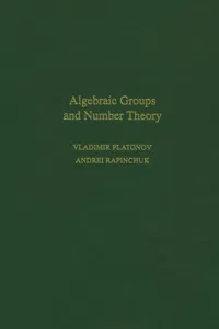 Algebraic Groups and Number Theory_cover