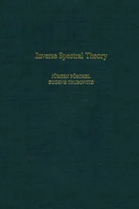 Inverse Spectral Theory_cover