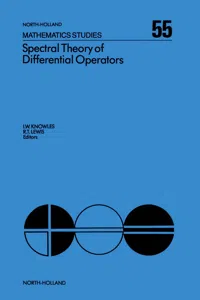 Spectral Theory of Differential Operators_cover