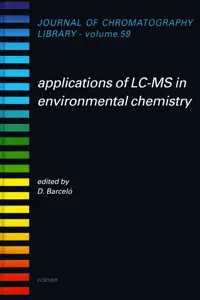 Applications of LC-MS in Environmental Chemistry_cover