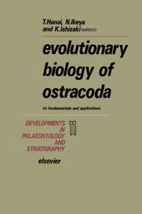 Evolutionary Biology of Ostracoda_cover