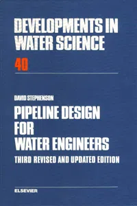 Pipeline Design for Water Engineers_cover