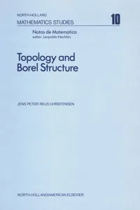 Topology and Borel Structure_cover