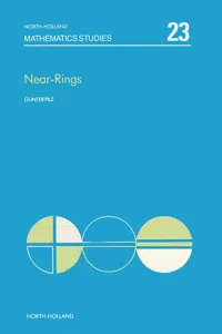 Near-rings: The Theory and its Applications_cover