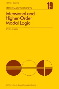 Intensional and Higher-Order Modal Logic_cover