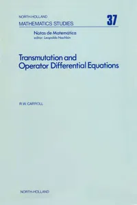 Transmutation and Operator Differential Equations_cover