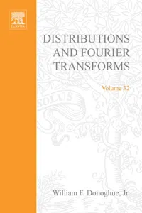 Distributions and Fourier Transforms_cover