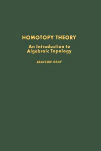 Homotopy Theory: An Introduction to Algebraic Topology_cover