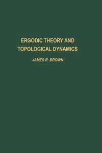 Ergodic Theory and Topological Dynamics_cover