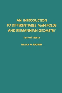 An Introduction to Differentiable Manifolds and Riemannian Geometry_cover