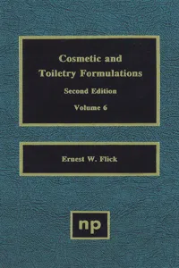 Cosmetic and Toiletry Formulations, Vol. 6_cover