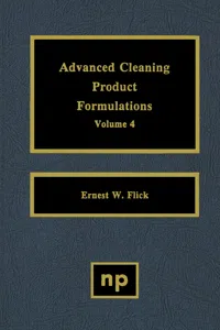 Advanced Cleaning Product Formulations, Vol. 4_cover