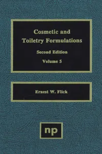 Cosmetic and Toiletry Formulations, Vol. 5_cover
