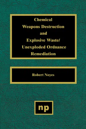 Chemical Weapons Destruction and Explosive Waste