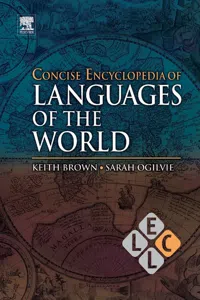 Concise Encyclopedia of Languages of the World_cover