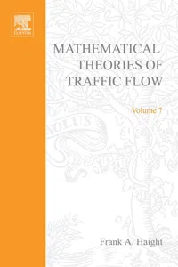 Mathematical Theories of Traffic Flow_cover