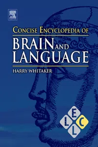 Concise Encyclopedia of Brain and Language_cover