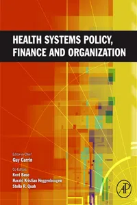 Health Systems Policy, Finance, and Organization_cover