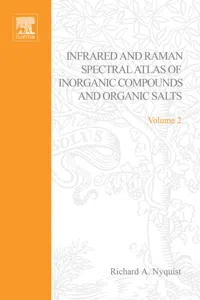 Handbook of Infrared and Raman Spectra of Inorganic Compounds and Organic Salts_cover