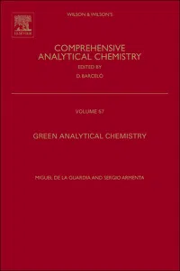 Green Analytical Chemistry_cover