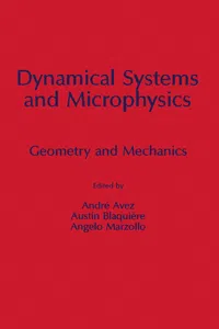 Dynamical Systems and Microphysics_cover