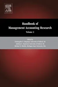 Handbook of Management Accounting Research_cover