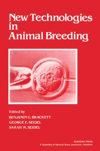 New Technologies in Animal Breeding_cover