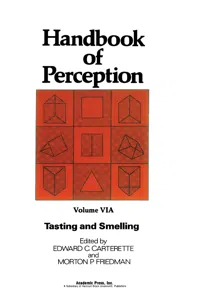 Handbook of Perception Volume 6A_cover